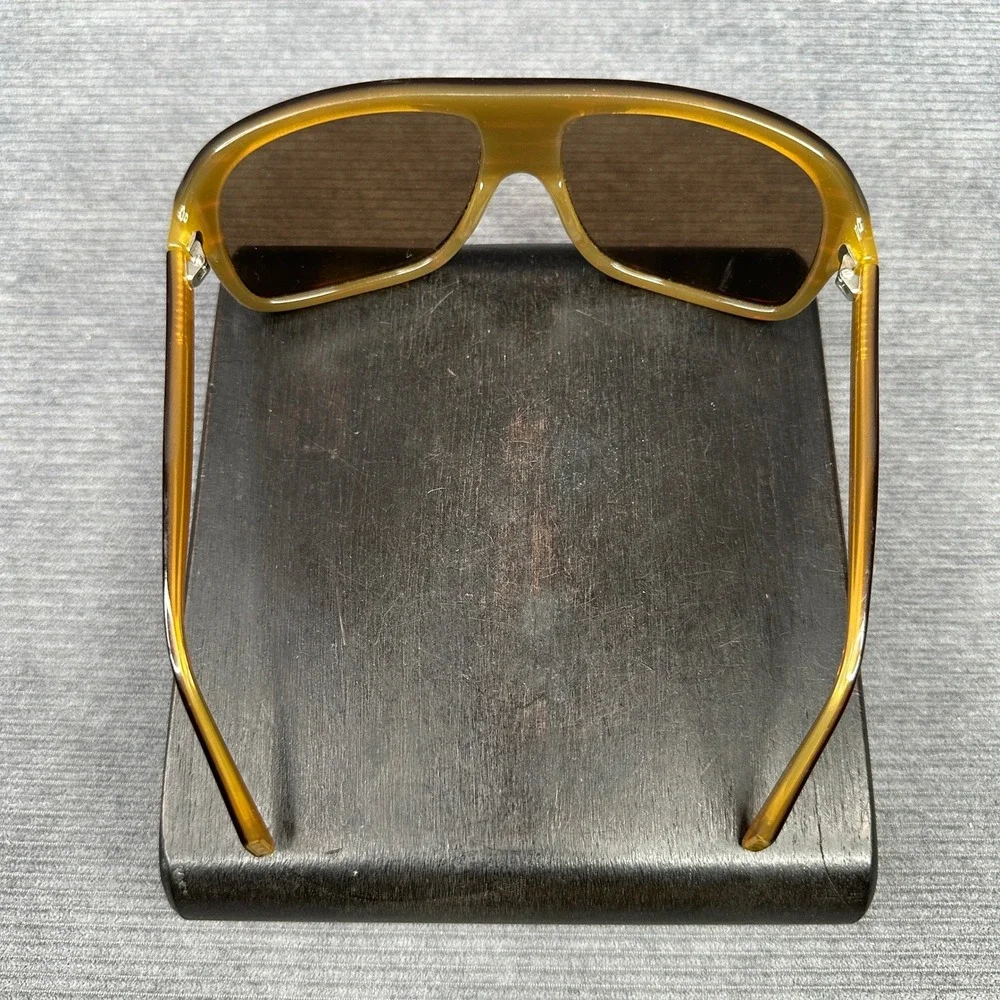 Kenneth Cole New York Oversized Aviator Sunglasses Olive Tortoise KC4006 312